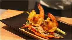 Southwestern Dijon Tarragon Shrimp Sauté