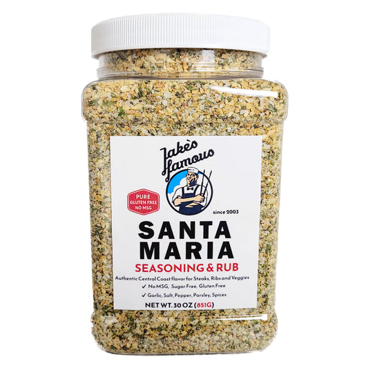 Pure Santa Maria Dry Rub 30 Oz - Authentic Flavor for Grilling and BBQ