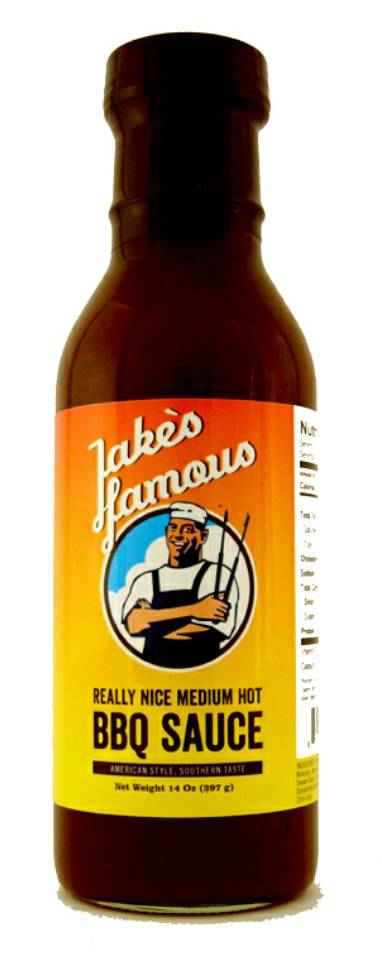 Really Nice Medium Hot BBQ Sauce 14 Oz